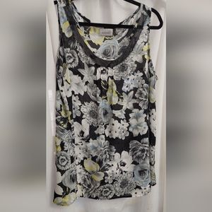 Avenue size 18 summer top short sleeve sheer
